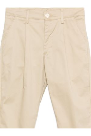 pleated-front trousers PAOLO PECORA KIDS | PP4312BEIGF